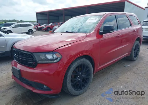 2015 Dodge Durango R/T z USA, uszkodzony, nr VIN 1C4SDJCT4FC180311